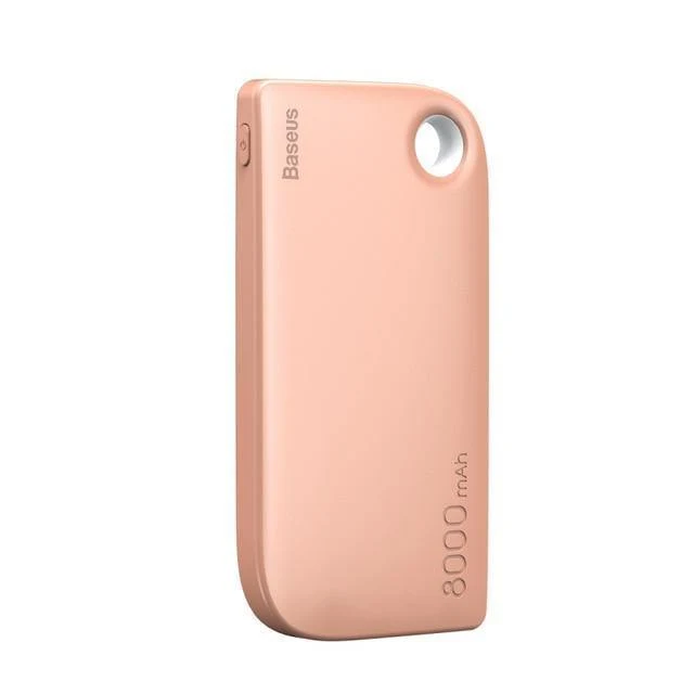 Baseus Dual USB Power Bank 8000mAh Poverbank Tragbares externes Batterieladegerät für Samsung iPhone Xiaomi Powerbank