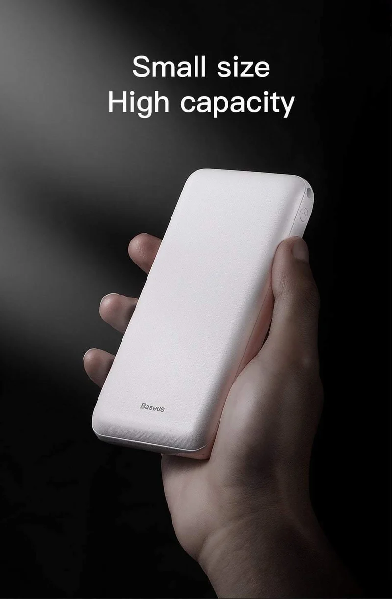 Baseus 20000 mAh Power Bank Für iPhone Huawei Xiaomi mi 20000 mAh USB C PD Aufladen Powerbank Externe Batterie Ladegerät PoverBank