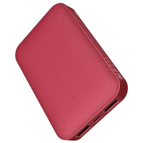 ROCK Mini 10000 mAh Powerbank Tragbarer ultradünner Polymer Powerbank Akku für iPhone SamSung Xiaomi Huawei und mehr