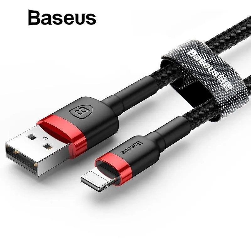 Baseus 10 Teile/los USB Kabel für iPhone Kabel X 8 7 6 6s 5 5s Schnelle Ladekabel mobile telefon Ladegerät Kabel Adapter USB Datenkabel