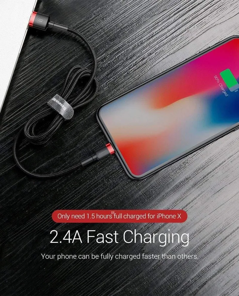 Baseus 10 Teile/los USB Kabel für iPhone Kabel X 8 7 6 6s 5 5s Schnelle Ladekabel mobile telefon Ladegerät Kabel Adapter USB Datenkabel