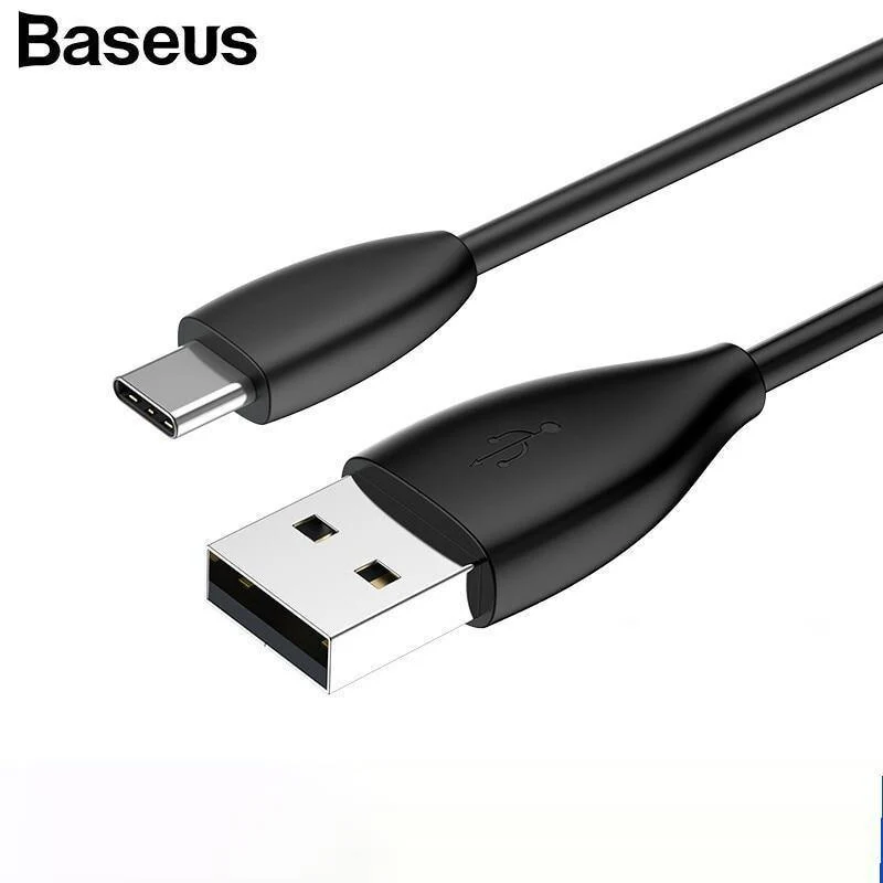 Baseus Micro USB Typ C Kabel für Samsung Xiaomi Redmi Telefon Datenkabel Schnellladekabel 2A USB Ladekabel