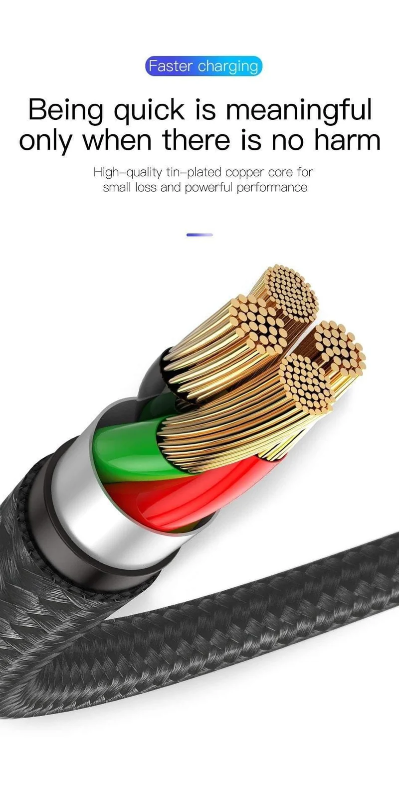 Baseus USB Typ C Kabel Für Samsung Galaxy S10 S9 S8 Plus OnePlus 6t Schnelle Lade USB-C Ladegerät Mobile telefon USBC Typ-C Kabel