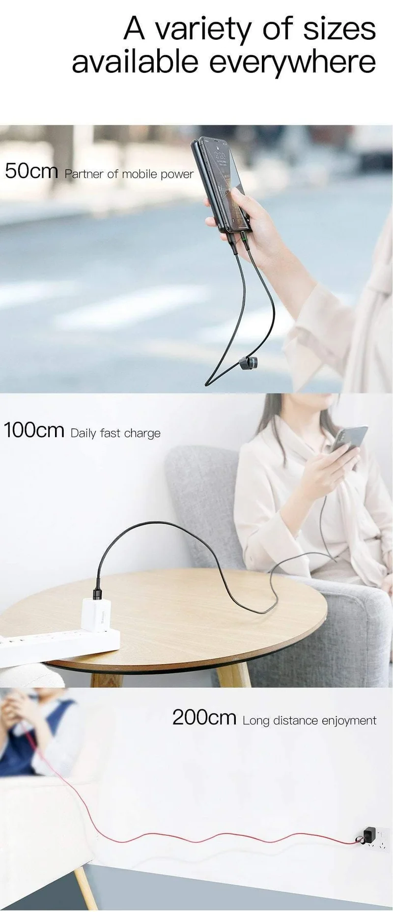 Baseus USB Typ C Kabel Für Samsung Galaxy S10 S9 S8 Plus OnePlus 6t Schnelle Lade USB-C Ladegerät Mobile telefon USBC Typ-C Kabel