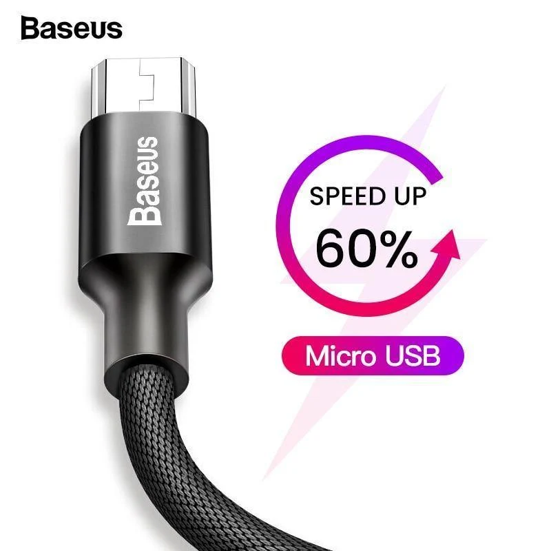 Baseus Micro USB Kabel Schnellladedaten Ladekabel Microusb Ladekabel Für Samsung Xiaomi Redmi Android Handy Kabel