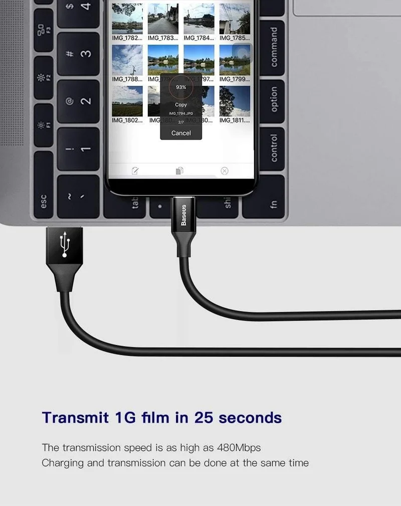 Baseus Micro USB Kabel Schnellladedaten Ladekabel Microusb Ladekabel Für Samsung Xiaomi Redmi Android Handy Kabel