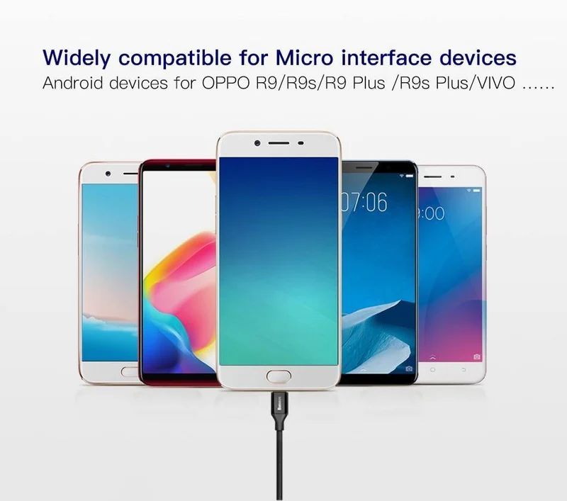 Baseus Micro USB Kabel Schnellladedaten Ladekabel Microusb Ladekabel Für Samsung Xiaomi Redmi Android Handy Kabel