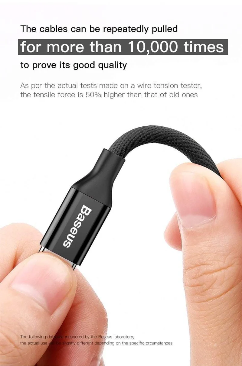 Baseus Micro USB Kabel Schnellladedaten Ladekabel Microusb Ladekabel Für Samsung Xiaomi Redmi Android Handy Kabel