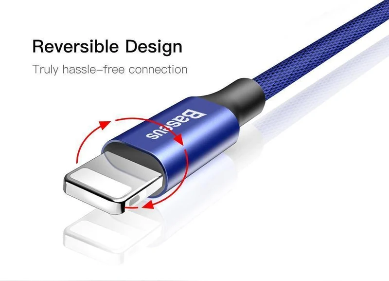 USB-Kabel für iPhone, Baseus-Schnellladekabel für iPhone XS Max XR X 8 7 6 6S 5 5S iPad-Kabel-Handykabel