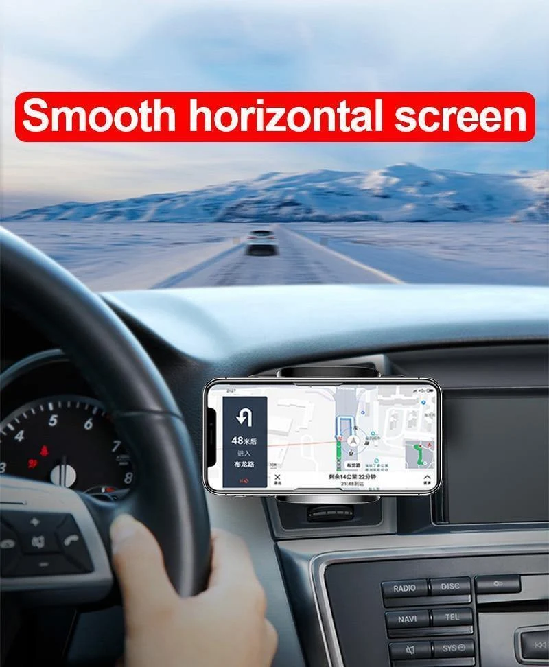 TOMKAS Qi Kabelloses Autoladegerät Infrarot-Sensor Schnellladegerät Kabelloses Aufladen für Telefon Automatische Induktion Kabelloses Autoladegerät