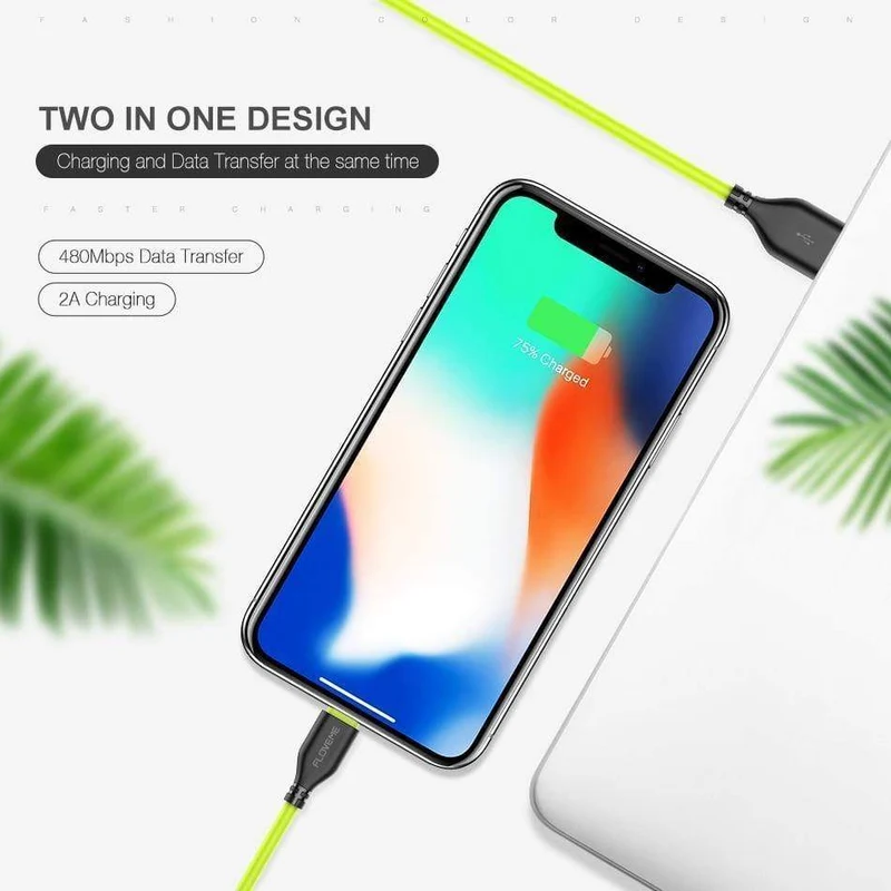 FLOVEME USB Kabel für iPhone 7 8X2.2 EINE Lade Sync 0.3 m 1m Handy Kabel Für Apple iPhone 10 6 7 8 Plus 5s Ladegerät Cabo