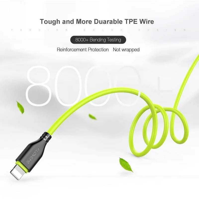 FLOVEME USB Kabel für iPhone 7 8X2.2 EINE Lade Sync 0.3 m 1m Handy Kabel Für Apple iPhone 10 6 7 8 Plus 5s Ladegerät Cabo