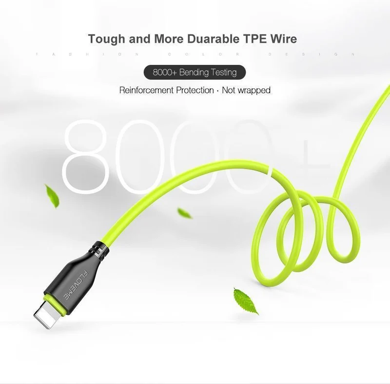 FLOVEME USB Kabel für iPhone 7 8X2.2 EINE Lade Sync 0.3 m 1m Handy Kabel Für Apple iPhone 10 6 7 8 Plus 5s Ladegerät Cabo