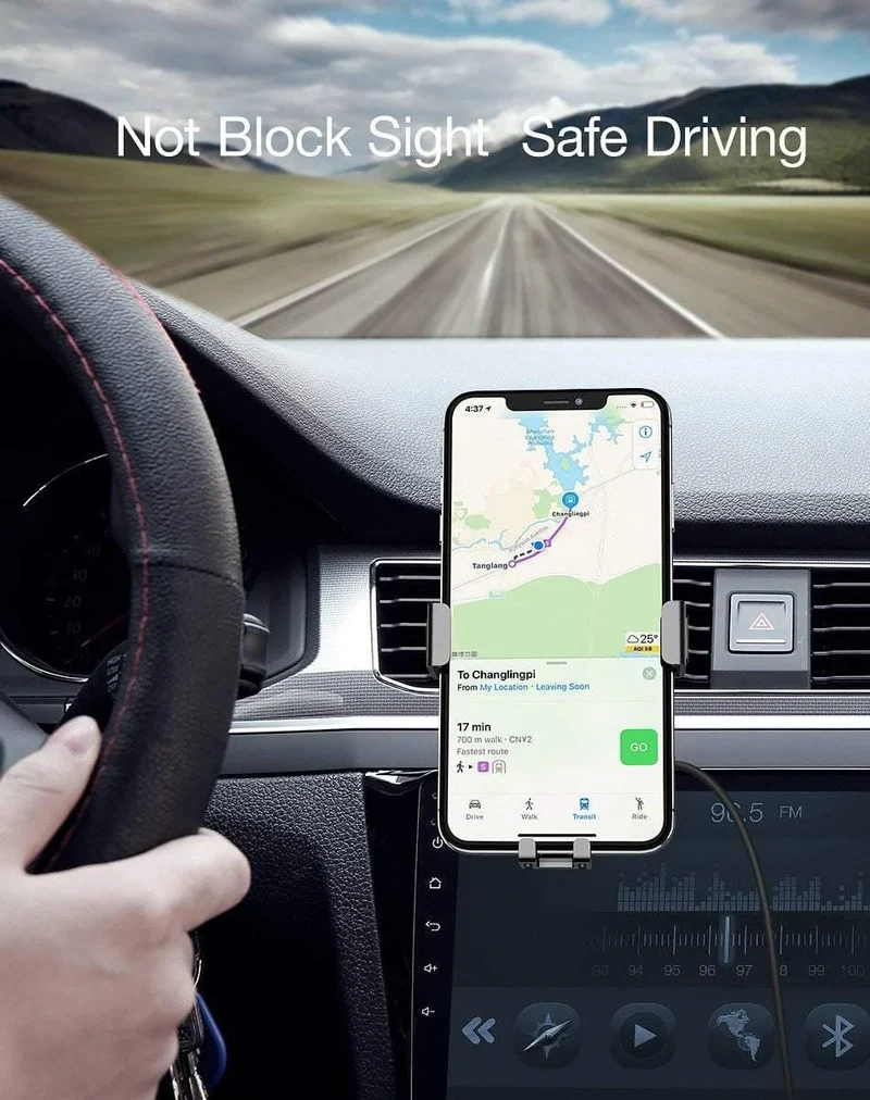 FLOVEME 10W Qi Auto-Wireless-Ladegerät für iPhone X 8 Samsung S8 S9 Schnelles kabelloses Laden Schwerkraft-Autohalterung Telefonhalter Ladegerät