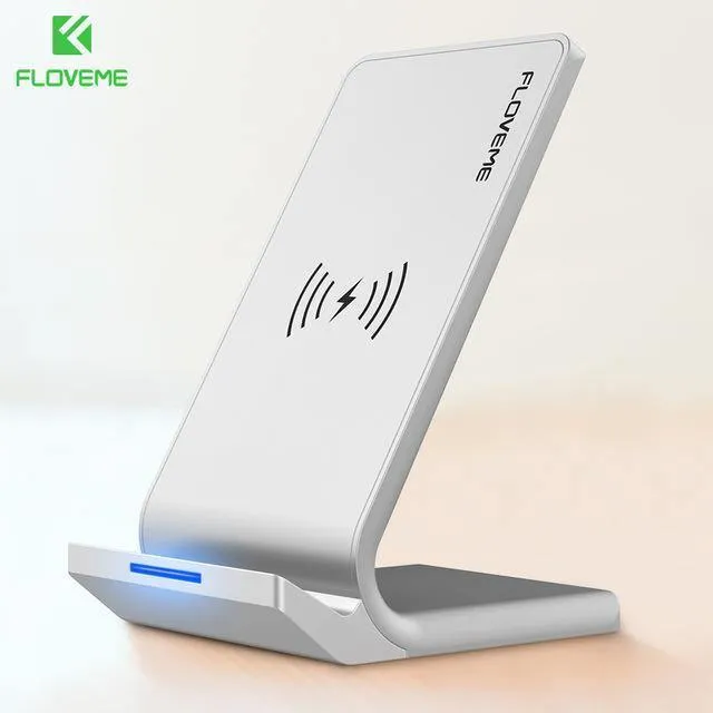 FLOVEME 5V/2A Drahtlose Ladegerät Für Samsung Galaxy S8 S7 S10 Hinweis 8 9 Qi Drahtlose Lade Dock für iPhone X 8 XS MAX USB Ladegerät