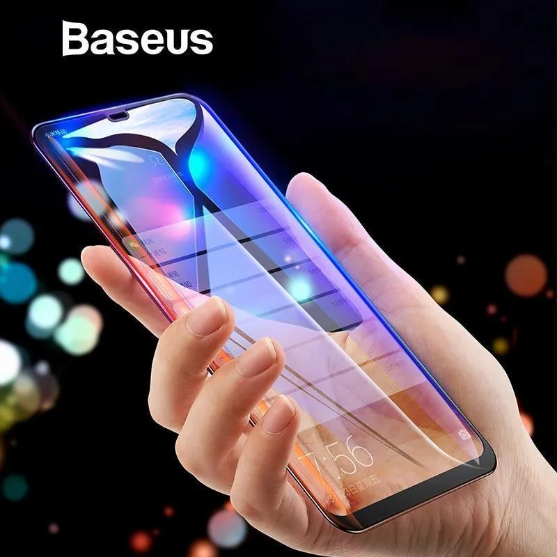Baseus 0.3 mm gehärtetes Glas für iPhone Xs Xs Max XR Displayschutzfolie vollständige Abdeckung Schutzglas für iPhone X Xs Xs Max 2018