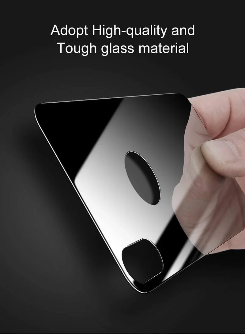 Baseus 0.3 mm Rückschutz für iPhone X gehärtetes Glas Rückabdeckung Ultradünnes kratzfestes Glas für iPhone X Rückfolie
