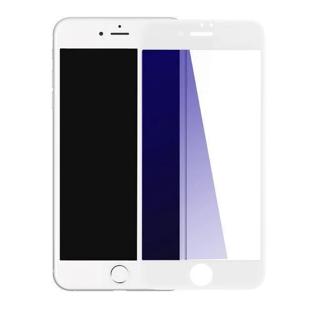Baseus gehärtetes Glas für iPhone 8 8 Plus Displayschutzfolie Ultradünnes 9H-Schutzglas für iPhone 7 7 Plus Folie mit vollständiger Abdeckung