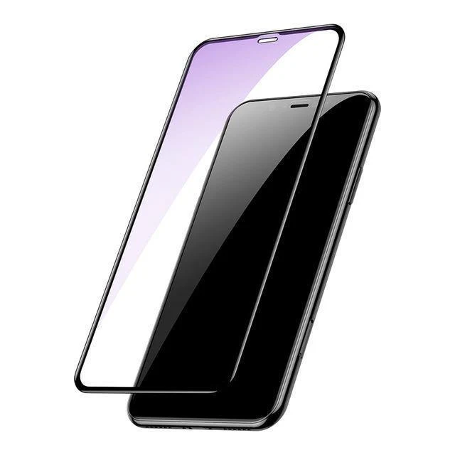 Baseus 0.2 mm Schutzglas für iPhone Xs Xs Max XR 2018 Displayschutzfolie dünne, vollständige Abdeckung aus gehärtetem Glas für iPhone Xs