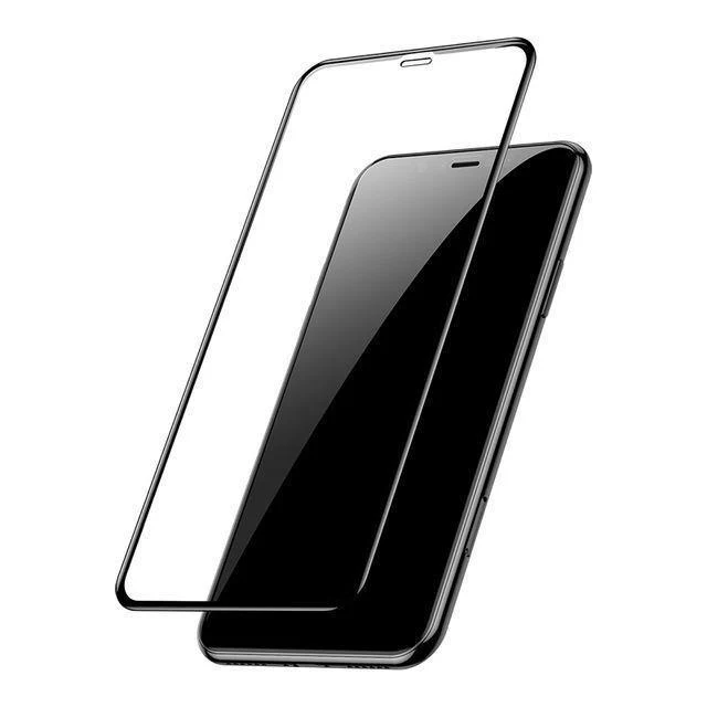 Baseus 0.2 mm Schutzglas für iPhone Xs Xs Max XR 2018 Displayschutzfolie dünne, vollständige Abdeckung aus gehärtetem Glas für iPhone Xs