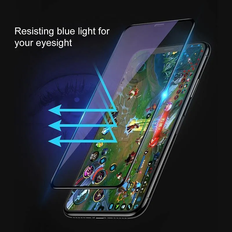 Baseus 0.2 mm Schutzglas für iPhone Xs Xs Max XR 2018 Displayschutzfolie dünne, vollständige Abdeckung aus gehärtetem Glas für iPhone Xs