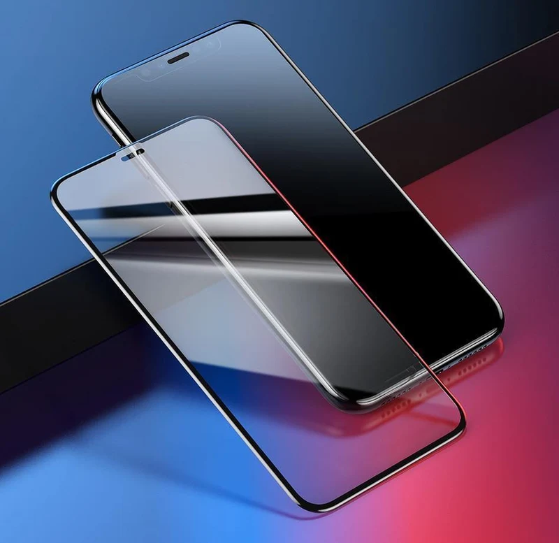 Baseus 0.2 mm Schutzglas für iPhone Xs Xs Max XR 2018 Displayschutzfolie dünne, vollständige Abdeckung aus gehärtetem Glas für iPhone Xs