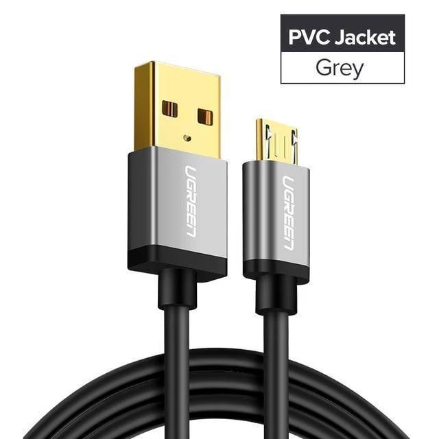 Ugreen Micro USB Kabel 2.4A Schnelle Lade Datenkabel für Xiaomi Redmi Hinweis Huawei HTC Handy Ladegerät Kabel Micro USB Kabel