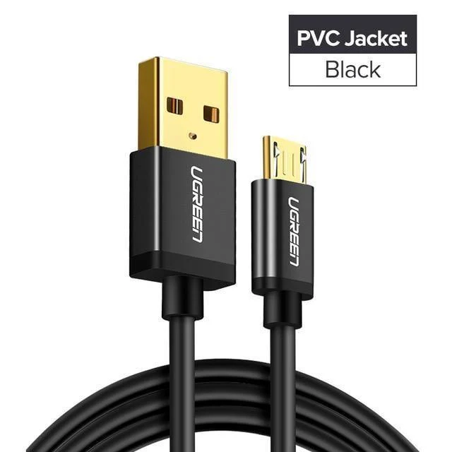 Ugreen Micro USB Kabel 2.4A Schnelle Lade Datenkabel für Xiaomi Redmi Hinweis Huawei HTC Handy Ladegerät Kabel Micro USB Kabel