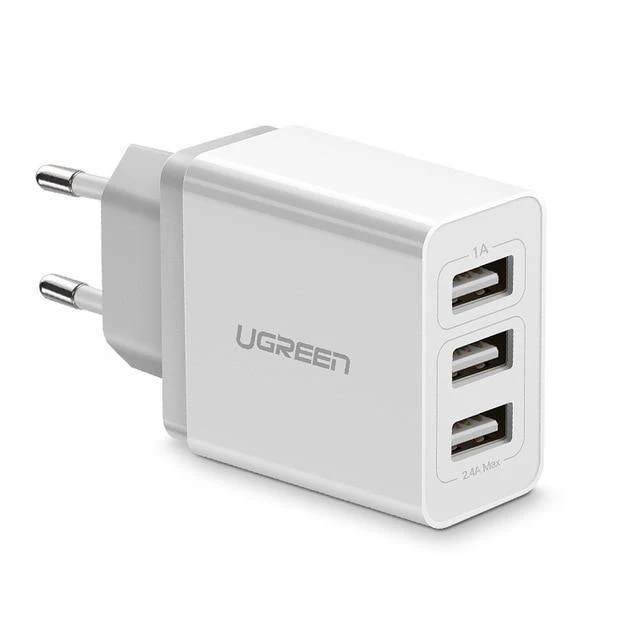 Ugreen USB Ladegerät für iPhone Xs X 8 7 Schnelles Ladegerät für Samsung Xiaomi Huawei Ladegerät EU Adapter Handy Ladegerät