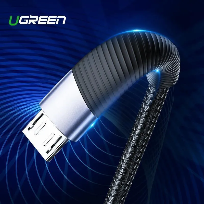 Ugreen Schnellladekabel Micro USB für Xiaomi Redmi Note 5 Pro 4 Android Handy Ladegerät Datenkabel für Samsung S7 USB Kabel