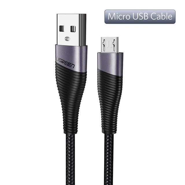 Ugreen Schnellladekabel Micro USB für Xiaomi Redmi Note 5 Pro 4 Android Handy Ladegerät Datenkabel für Samsung S7 USB Kabel