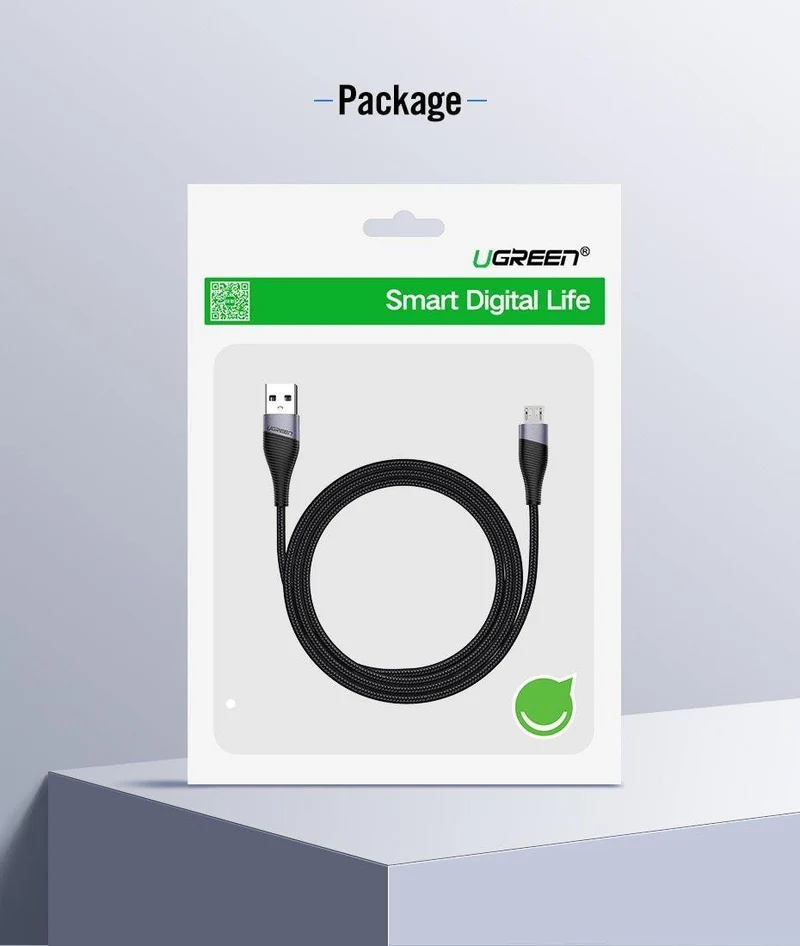 Ugreen Schnellladekabel Micro USB für Xiaomi Redmi Note 5 Pro 4 Android Handy Ladegerät Datenkabel für Samsung S7 USB Kabel