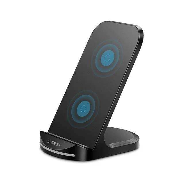 Ugreen Qi Wireless Ladegerät für iPhone X XS XR 8 Samsung S9 S8 10W Schnelle kabellose Ladestation für Xiaomi Phone Charger
