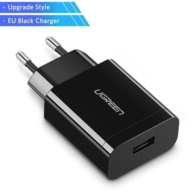 Ugreen USB Ladegerät 18W Quick Charge 3.0 Handy Ladegerät für iPhone Fast QC 3.0 Ladegerät für Huawei Samsung Galaxy S9+ S8+