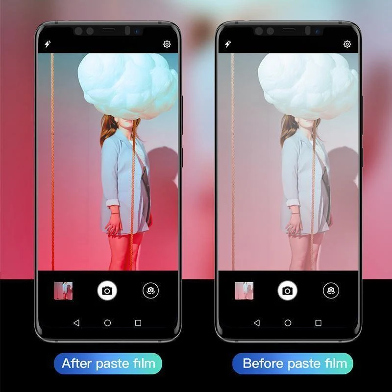 Baseus 0.2 mm gehärtetes Glas-Kameraobjektiv für Huawei Mate 20 Pro, Displayschutzfolie aus Glas für die Rückkamera für Mate 20