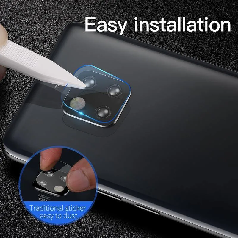 Baseus 0.2 mm gehärtetes Glas-Kameraobjektiv für Huawei Mate 20 Pro, Displayschutzfolie aus Glas für die Rückkamera für Mate 20