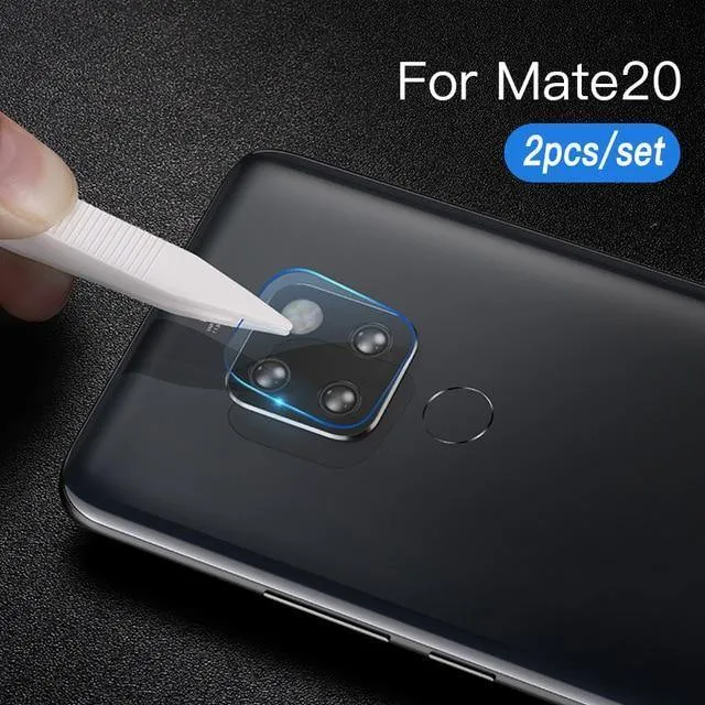 Baseus 0.2 mm gehärtetes Glas-Kameraobjektiv für Huawei Mate 20 Pro, Displayschutzfolie aus Glas für die Rückkamera für Mate 20