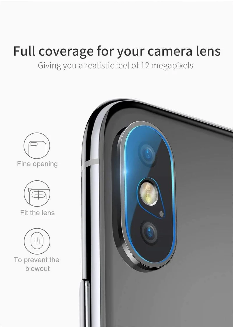 Baseus Zurück Kamera Objektiv Gehärtetem Glas Für iPhone XS Xs Max Xsmax Telefon Objektiv Schutz Glas Screen Protector Für iPhonexs Max