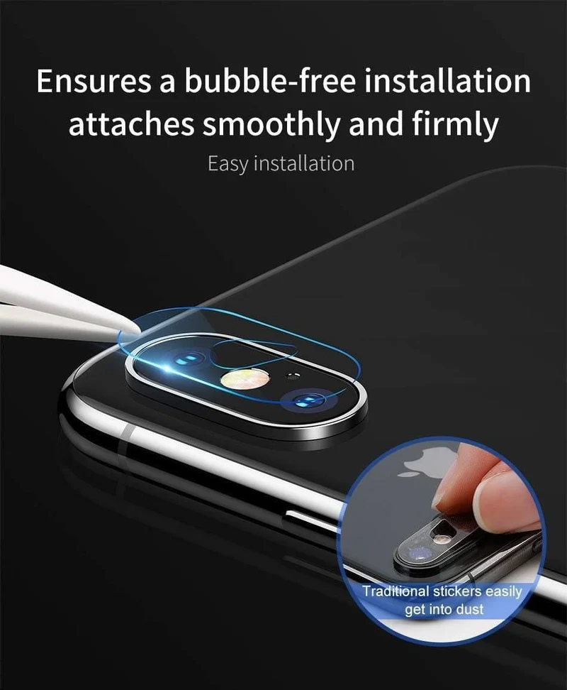 Baseus Zurück Kamera Objektiv Gehärtetem Glas Für iPhone XS Xs Max Xsmax Telefon Objektiv Schutz Glas Screen Protector Für iPhonexs Max