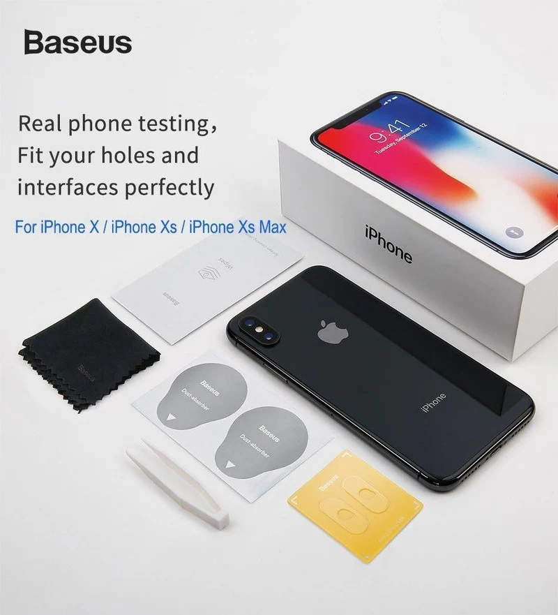 Baseus Zurück Kamera Objektiv Gehärtetem Glas Für iPhone XS Xs Max Xsmax Telefon Objektiv Schutz Glas Screen Protector Für iPhonexs Max