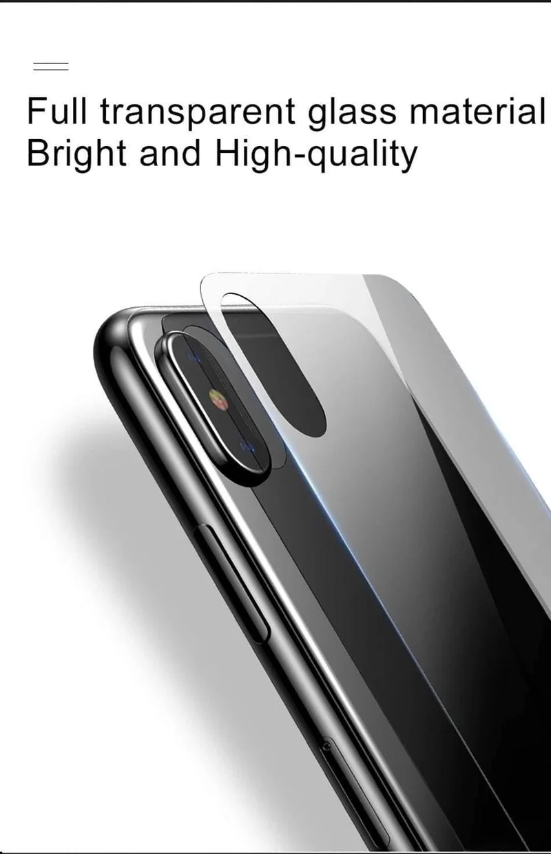 Baseus Transparenter Displayschutz aus gehärtetem Glas für iPhone Xs Max Xsmax Schutzfolie aus gehärtetem Glas für iPhoneXs Max