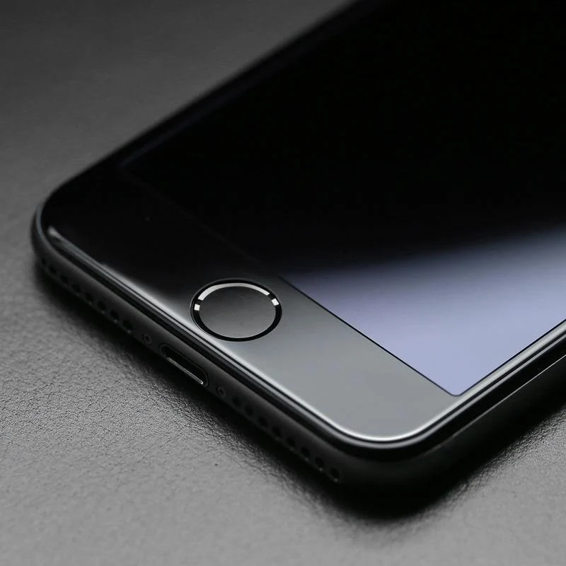 Baseus 0.23MM Displayschutz gehärtetes Glas für iPhone 8 7 6 6s Plus weicher 3D gebogener Full Cover Schutzfolie aus gehärtetem Glas