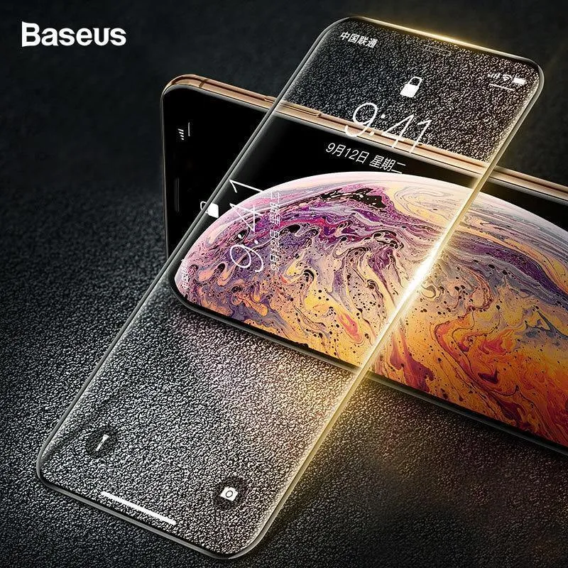Baseus 0.2mm Displayschutz aus gehärtetem Glas für iPhone XS Max XR Xsmax Schutzglasabdeckung für iPhoneXS Max iPhoneXr ixs