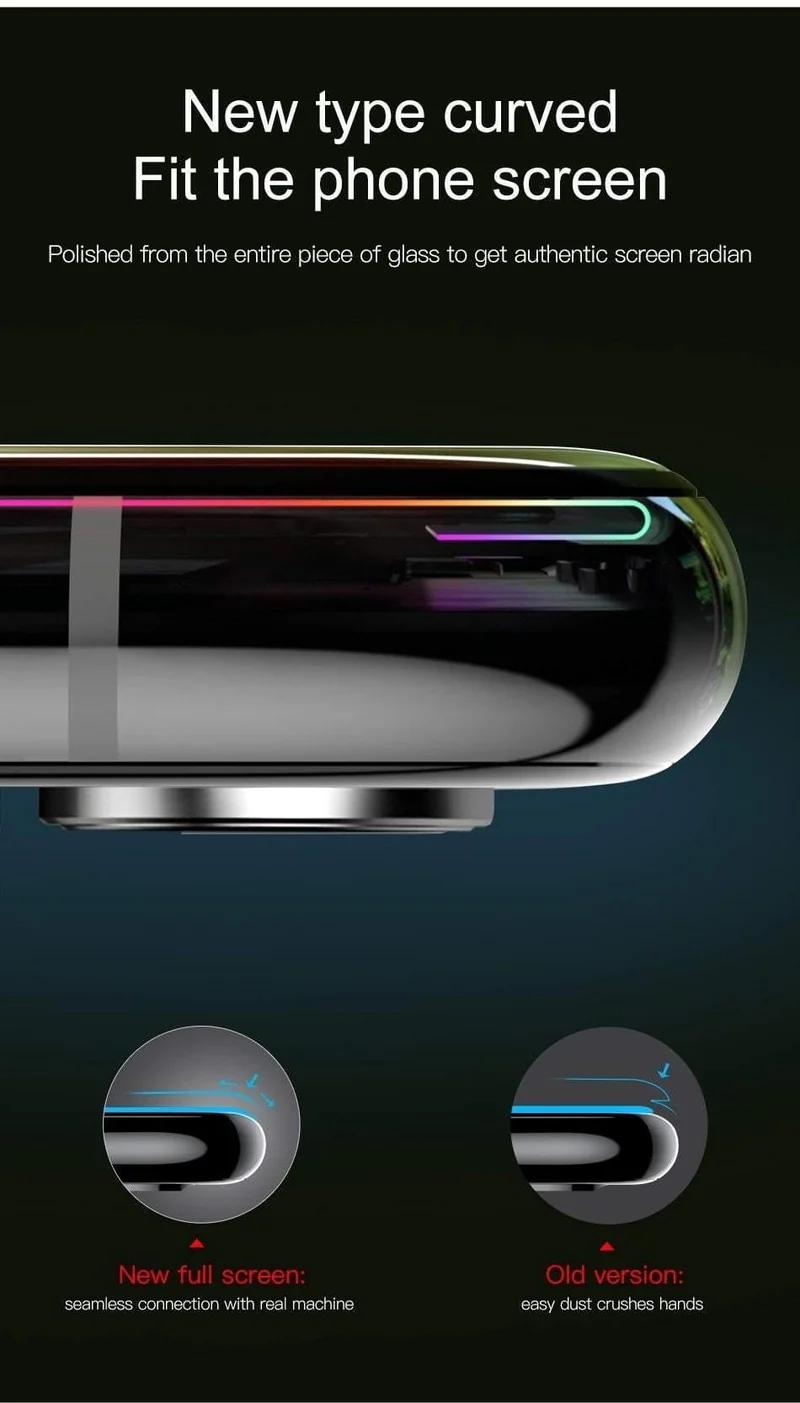 Baseus 0.2mm Displayschutz aus gehärtetem Glas für iPhone XS Max XR Xsmax Schutzglasabdeckung für iPhoneXS Max iPhoneXr ixs