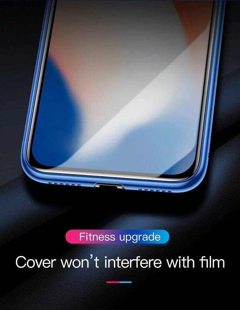 Baseus 0.3mm Displayschutzfolie für iPhone Xs Max Xr Xsmax 3D-Abdeckung aus gehärtetem Glas Schutzglasfolie für iPhoneXs Max iPhoneXr