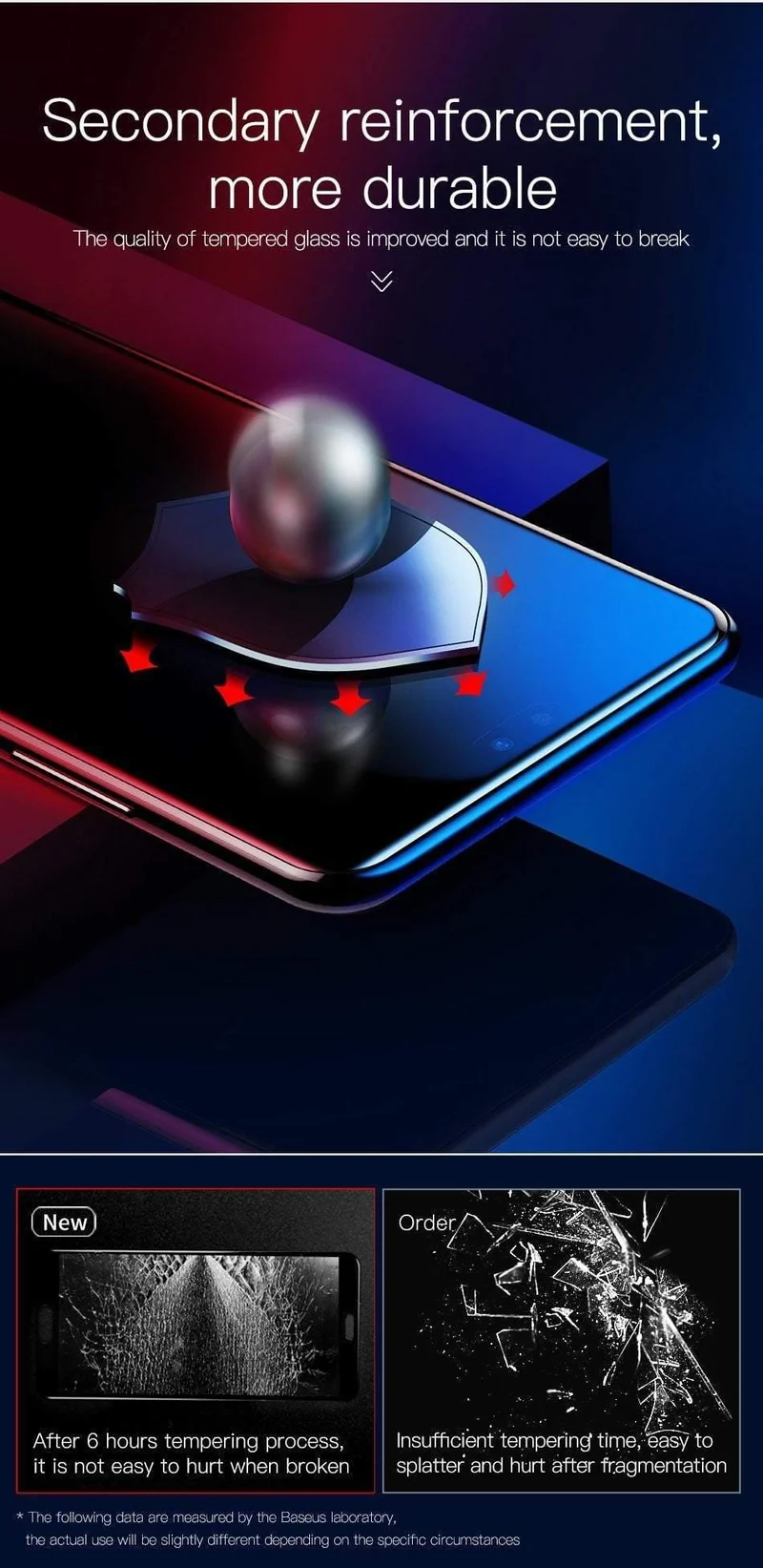 Baseus 0.3 mm 6D gebogener Displayschutz mit vollständiger Abdeckung für Huawei P20 P20 Pro Premium gehärtetes Glas Huawei P20 9H Schutzglas