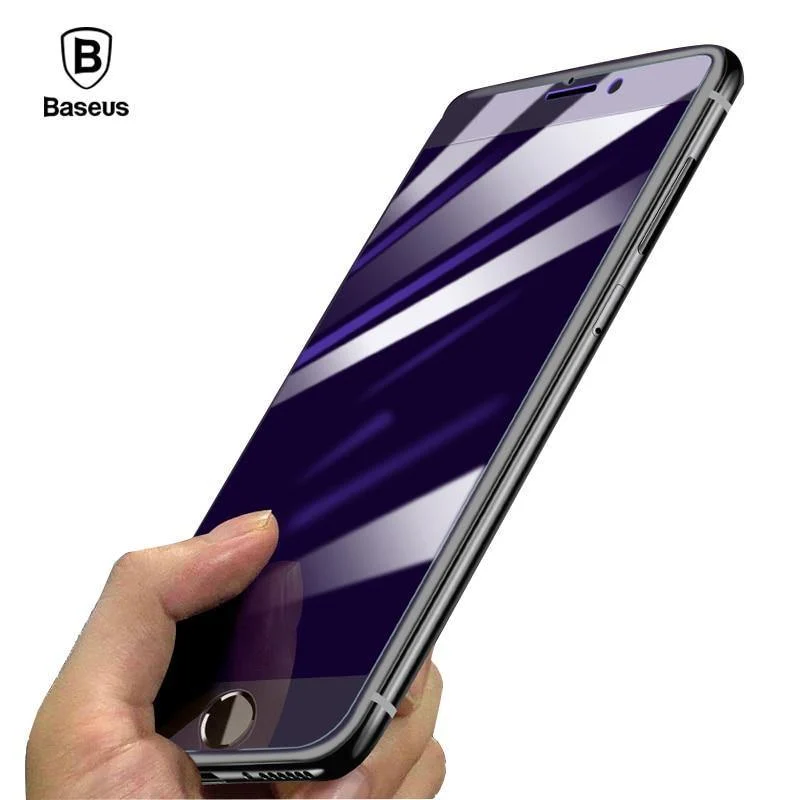 Baseus 0.2 und 0.3 MM HD für iPhone 7 Glas-Displayschutz für iPhone 8 7 Plus gehärtetes Glas ultradünne Schutzglasfolie