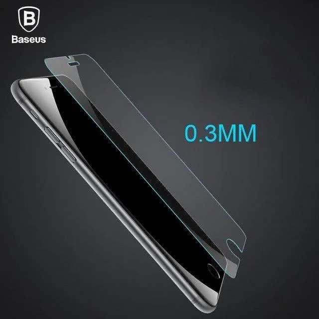 Baseus 0.2 und 0.3 MM HD für iPhone 7 Glas-Displayschutz für iPhone 8 7 Plus gehärtetes Glas ultradünne Schutzglasfolie