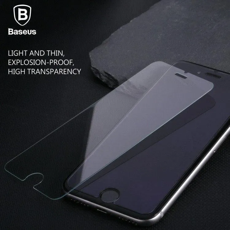 Baseus 0.2 und 0.3 MM HD für iPhone 7 Glas-Displayschutz für iPhone 8 7 Plus gehärtetes Glas ultradünne Schutzglasfolie
