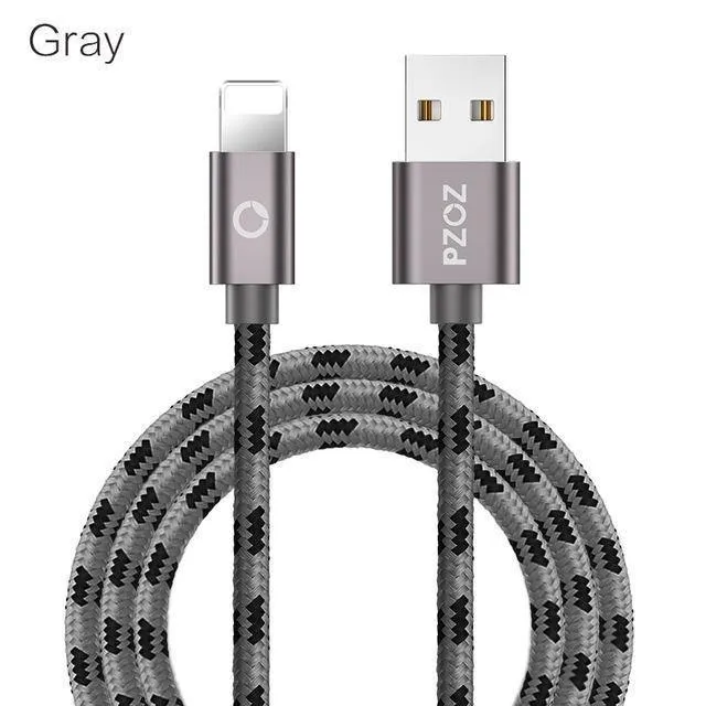 PZOZ 10 Stück USB-Kabel für iPhone-Kabel 8 7 6 plus 6s 5 5s se x iPad Air Mini Schnellladekabel Telefonladegerät Datenadapter